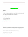 NURS 6560 final exam / NURS6560 Final Exam (New version, 100 Q/A, 2021): Walden University