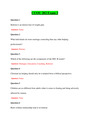 CCOU 202 Exam 3 (2 Versions, 100 Q & A) / CCOU202 Exam 3 (Latest-2021): Issues of Christian Counseling: Liberty University |Verified Answers, 100% Correct|