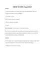 HESI NCLEX Exam 2023