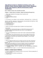 Test Bank for Burns’ Pediatric Primary Care, 7th  Edition, Dawn Garzon Maaks, Nancy Starr, Margaret