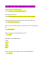 NCLEX PN  Test  Questions & Answers(Latest 2022)