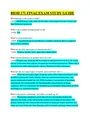 BIOD 171 FINAL EXAM STUDY GUIDE/ Questions & Answers/ Updated