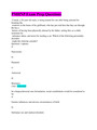 PMHNP Exam Prep Questions; Latest Complete solution; A+Guide