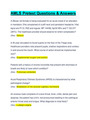 AMLS Pretest: AMLS Pretest Questions & Answers : Latest Updated A+ Score Solution