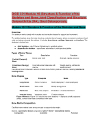 BIOD 331 Module 10/Questions & Answers/ Latest Updated