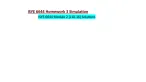 ISYE 6644 HW 3 |SYE 6644 Homework 3 Simulation ISYE-6644 Module 2 (L10-16) Solutions