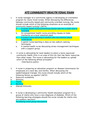 ATI COMMUNITY HEALTH PROCTORED FINAL EXAM ONLINE (Most recent, 100% CORRECT)