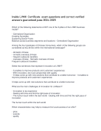 Inside LVMH  Certificate  exam questions and correct verified answers guaranteed pass