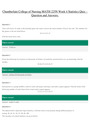 MATH 225N Statistical reasoning for health sciences. WEEK 4 STATISTICS QUIZ