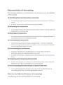 Characteristics of Accounting