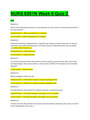 NURS 6501N Week 8 Quiz 2 set 2 with answers