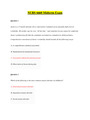 NURS 6660 Midterm Exam / NURS6660 Midterm Exam (V2)(75 Q & A):Walden university(NEW-2020/21)