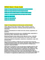 NR565 Week 3 Study Guide / NR 565 Week 3 Study Guide:Chamberlain College(NEW-2020/2021)