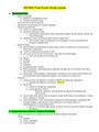 NR 602 Final Exam Study Guide / NR602 Final Exam Study Guide(V3):Chamberlain College(NEW-2020/2021)