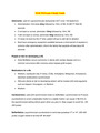 NUR278 Exam 3 Study Guide / NUR 278 Exam 3 Study Guide(NEW, 2020/2021): Rasmussen College