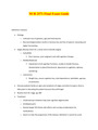 NUR 2571 Final Exam Study Guide / NUR2571 Final Exam Study Guide (NEW,2020/2021): Rasmussen College
