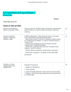 ATI Adult Med-Surg Retake 1 Flashcards(New, 2023-2024)