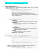ATI Med-Surg Proctored Exam Study Guide(New, 2023-2024)