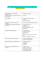 ATI  Med-Surg Proctored Exam Flashcards(New, 2023-2024)
