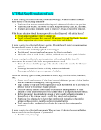 ATI Med-Surg Remediation Guide(New, 2023-2024)