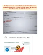 ATI RN COMPREHENSIVE PREDICTOR EXIT EXAM RETAKE 2023-2026 WITH NGN | 180 VERIFIED Q & A|RN ATI Compr...