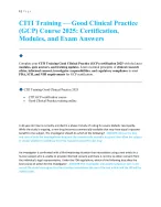 CITI Training — Good Clinical Practice (GCP) Course 2025 Certification ...