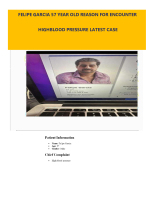 FELIPE GARCIA 57 YEAR OLD REASON FOR ENCOUNTER HIGHBLOOD PRESSURE LATEST CASE -2025