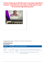 iHuman Felipe Garcia NR 509 week 5 Case Study High Blood Pressure"