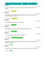 LIBERTY UNIVERSITY THEO 104 QUIZ 7 LATEST SOLUTION AND VERIFIED ANSWERS