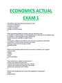 ECON 321 ACTUAL EXAM 1(2022/2023) SERIES COMPLETE GUIDE RATED AND GRADED A.