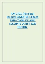PAR1501 – Paralegal Studies – Semester 1 University Exam Preparation ...