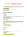 NSG 6420 FINAL EXAM REVIEW (2021/2022) QUESTIONS AND ANSWERS