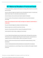 ATI Maternal Newborn Proctored Final Exam
