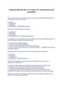 STRAIGHTERLINE BIO 101 FINAL/337 QUESTIONS AND ANSWERS