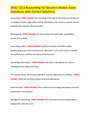 WGU C213 Accounting for Decision Makers Exam Questions with Correct Solutions.