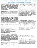 HESI NCLEX -RN COMPREHENSIVE REVIEW EXAM 2025 LATEST QUESTIONS AND ANSWERS WITH RATIONALES |A+