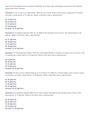 NURSING EXAM NCLEX 100 MCQ ANSWERS FOR PRACTICE IV Flow Rate Calculation Practice