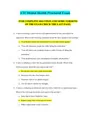 ATI MENTAL HEALTH PROCTORED EXAM 2023