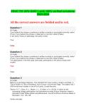 EDUC 701 APA QUIZ 1-with 100% verified solutions2023-2024