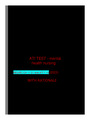 ATI TEST - mental health nursing NEURO CH 11-21 and ATI 7-16 (2023) WITH RATIONALE