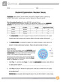 GIZMOS STUDENT  EXPLORATION  :Nuclear Decay  latest update 2024