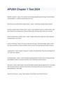 APUSH Chapter 1 Test Questions and Answers 2024