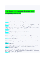 RN Pharmacology A Relias  100%  complete guide (2025)