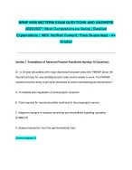 NRNP 6665 MIDTERM EXAM QUESTIONS AND ANSWERS 2026/2027| Most Comprehensive Guide | Detailed Explana