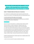 CNA CHAPTER 9 EXAM QUESTIONS 2026/2027| Revised Answers | 100% Guaranteed Pass | Verified Content &