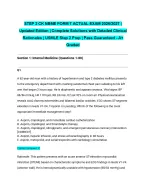 STEP 2 CK NBME FORM 7 ACTUAL EXAM 2026/2027| Updated Edition | Complete Solutions with Detailed Cli