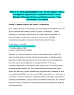 WGU C170 PRE-ASSESSMENT FJO1 PFJO 2026/2027| Data Management Applications Complete Solution Guide |