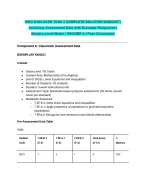 WGU D184 OKM1 TASK 4 COMPLETE SOLUTION 2026/2027| Analyzing Assessment Data with Exemplar Responses