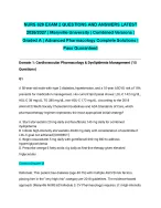 NURS 629 EXAM 2 QUESTIONS AND ANSWERS LATEST 2026/2027| Maryville University | Combined Versions |