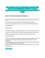 WGU D664 EMN1 TASK 2 PROFESSIONAL DISPOSITIONS, ETHICS, AND REQUIREMENTS 2026/2027| Complete Soluti